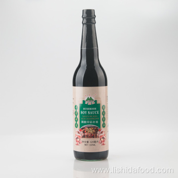 625ml Glass Bottle Mushroom Dark Soy Sauce